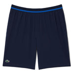 Men`s Novak Djokovic On Court Tec Woven Tennis Short Blanc Apparel Lacoste