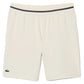 Men`s Novak Djokovic Ultra-Dry Woven Tennis Short Lapland and Navy Blue Apparel Lacoste