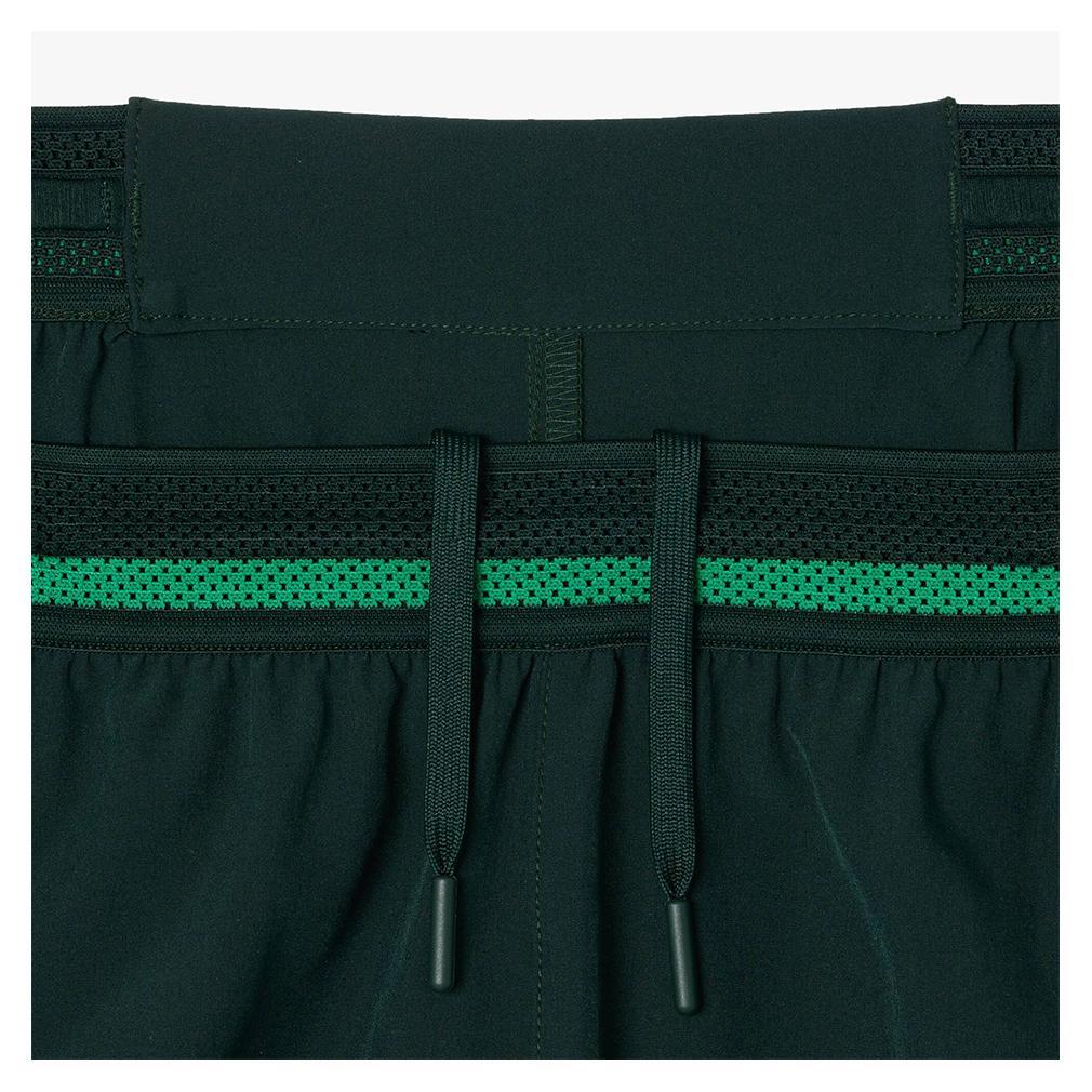 Men`s Novak Djokovic Tennis Short Sinople Apparel Lacoste