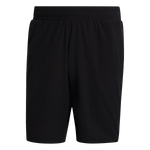 Men`s Ergo 9 Inch Tennis Short Black and White Apparel Adidas