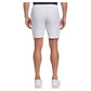 Men`s Solid Athletic 9 Inch Tennis Short Bright White Apparel Grand Slam