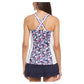 Women's Ace Print Tennis Tank Peacoat Apparel Grand Slam