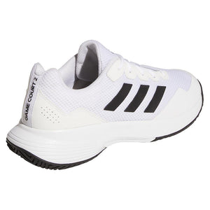 Men's GameCourt 2 Tennis Shoes Footwear White and Core Black Footwear Adidas