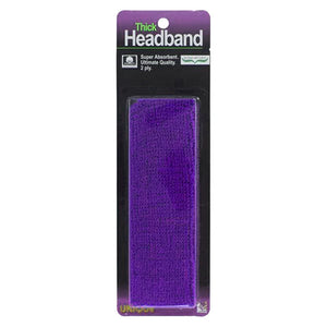 Thick Headband Purple Accessories Tourna