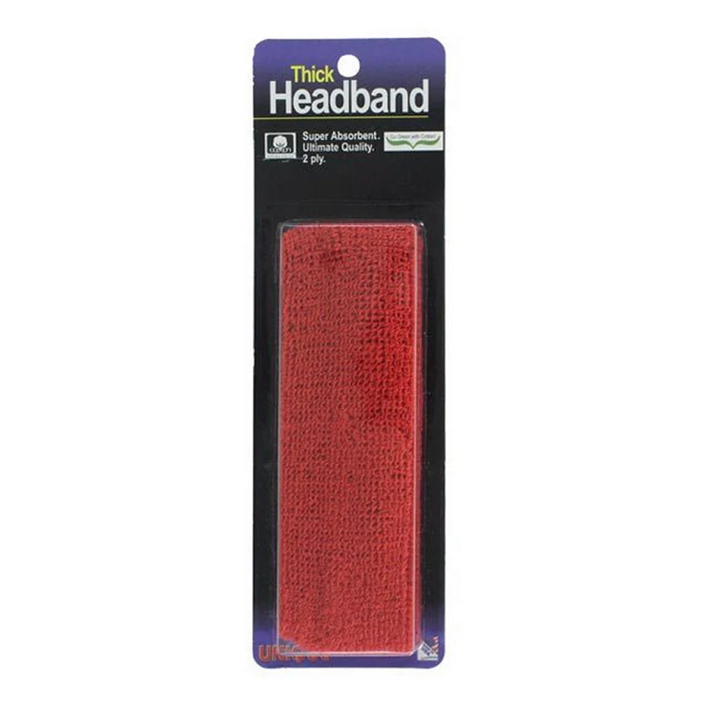 Thick Headband Red Accessories Tourna