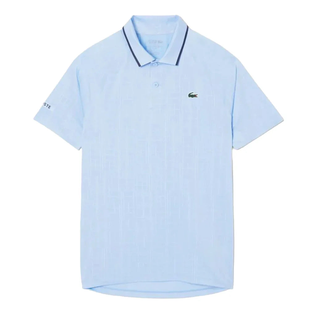 Men`s Novak Djokovic On-Court Tennis Polo Apparel Lacoste
