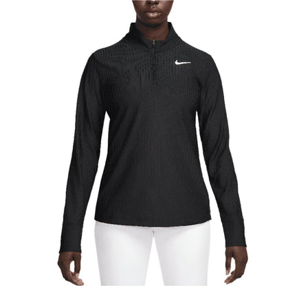 Women`s Dri-Fit Advantage Tour 1/2 Zip Long Sleeve Tennis Top Apparel Nike