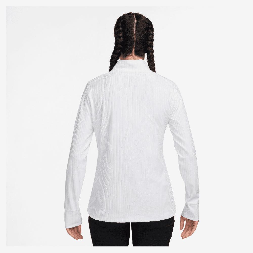 Women`s Dri-Fit Advantage Tour 1/2 Zip Long Sleeve Tennis Top Apparel Nike