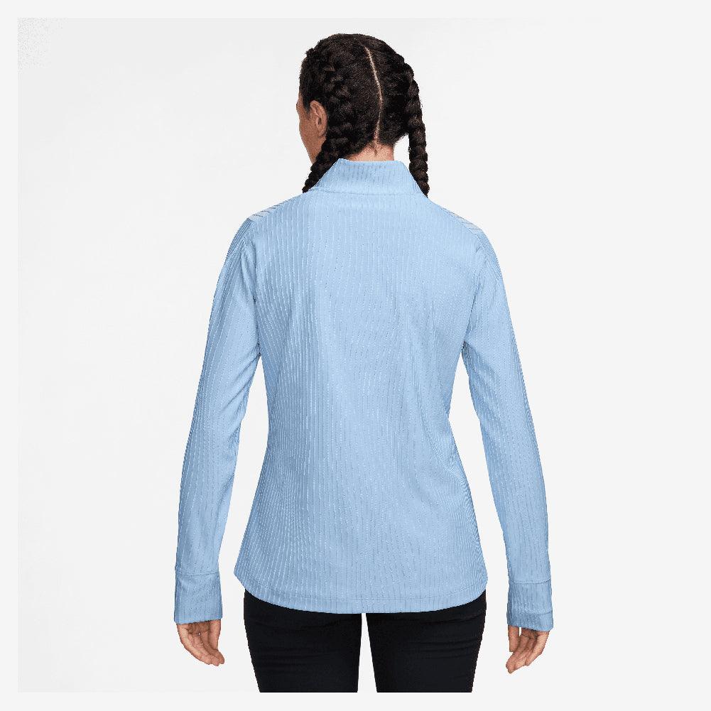 Women`s Dri-Fit Advantage Tour 1/2 Zip Long Sleeve Tennis Top Apparel Nike
