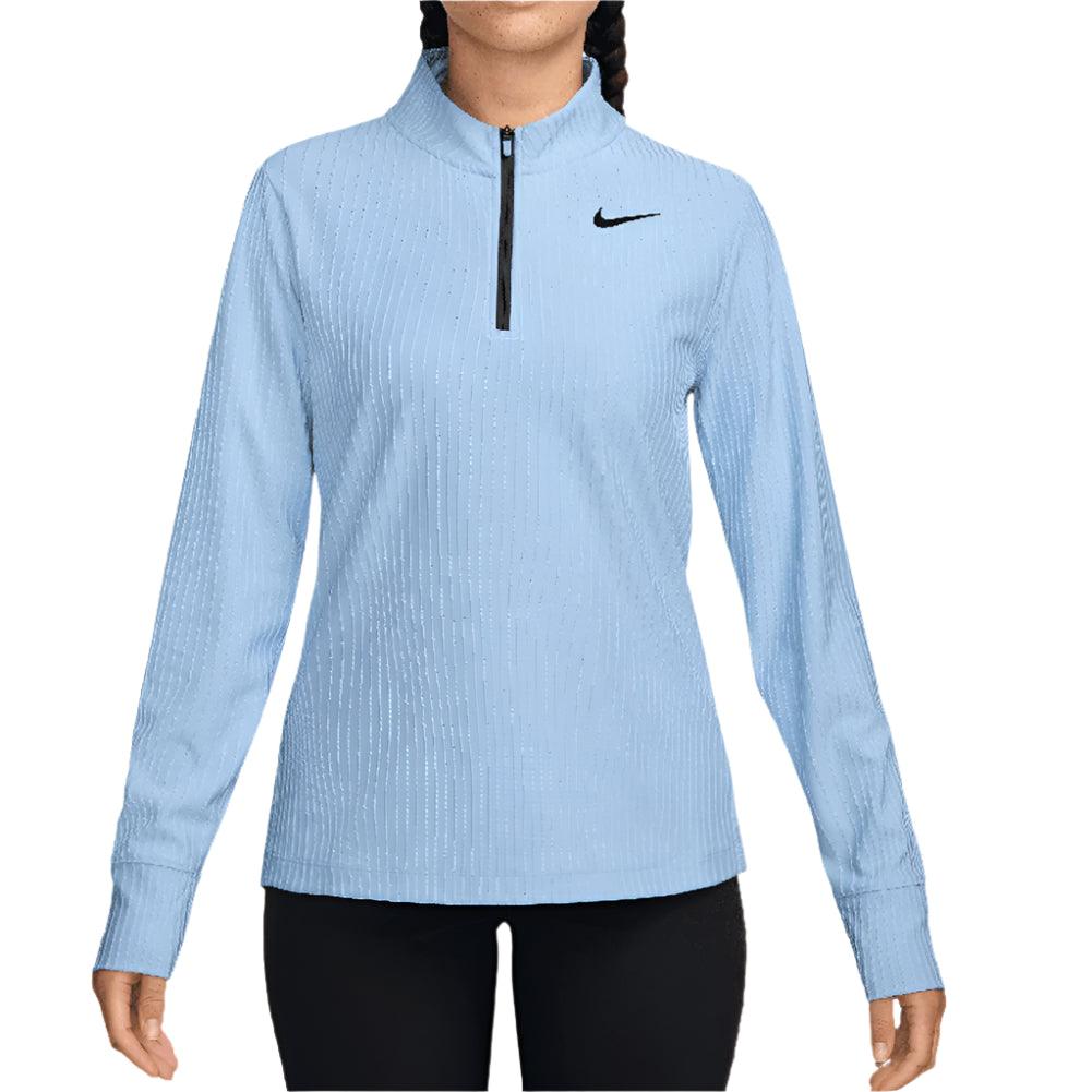 Women`s Dri-Fit Advantage Tour 1/2 Zip Long Sleeve Tennis Top Apparel Nike