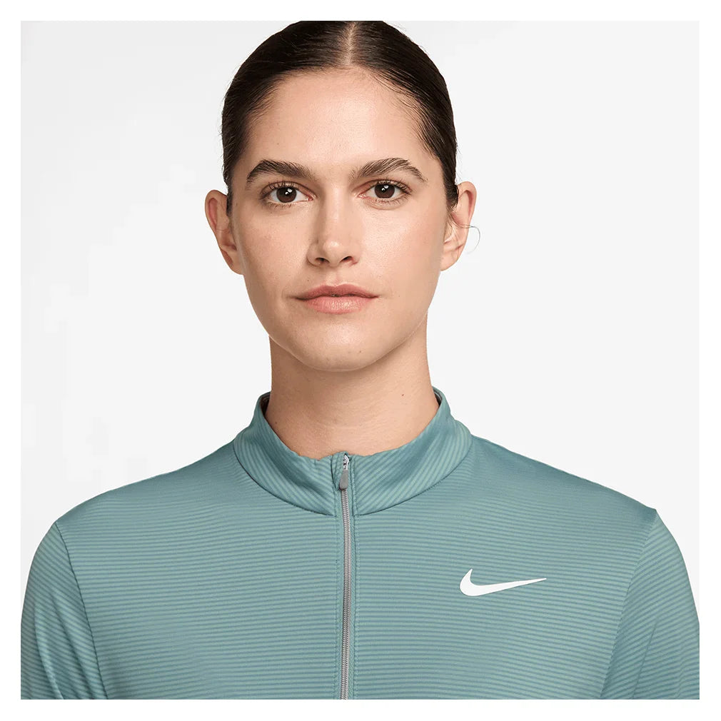 Women`s Dri-FIT UV Victory Half Zip Tennis Top Apparel Nike