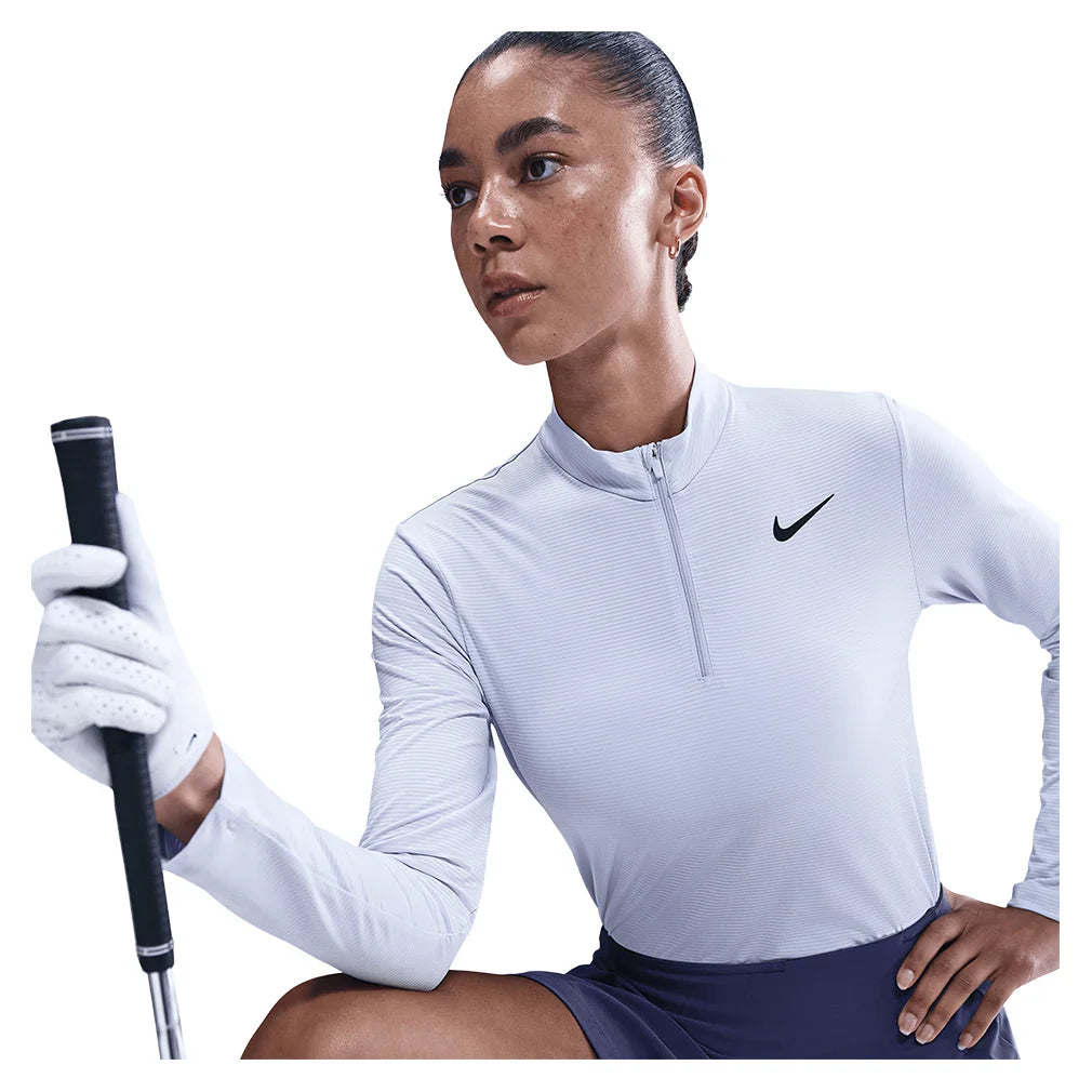 Women`s Dri-FIT UV Victory Half Zip Tennis Top Apparel Nike