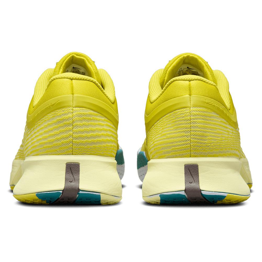 Men`s Vapor Pro 3 PRM Tennis Shoes High Voltage and Mineral Teal Footwear Nike