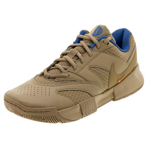 Men`s Court Lite 4 Tennis Shoes Parachute Beige and Copper Moon Footwear Nike