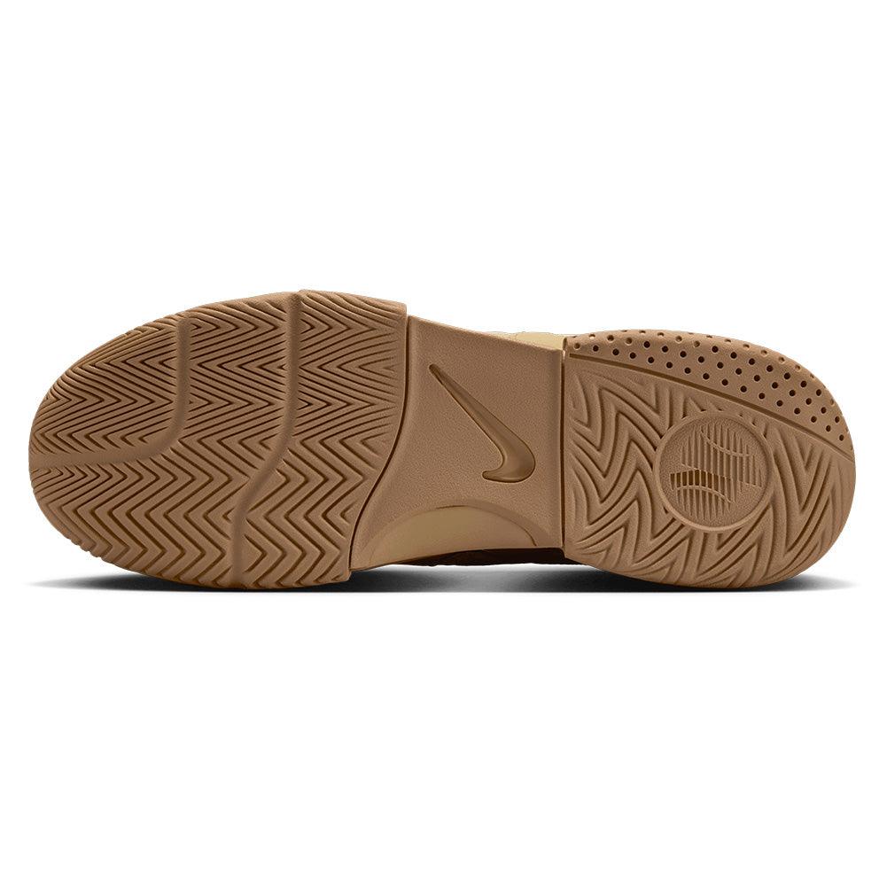 Men`s Court Lite 4 Tennis Shoes Parachute Beige and Copper Moon Footwear Nike