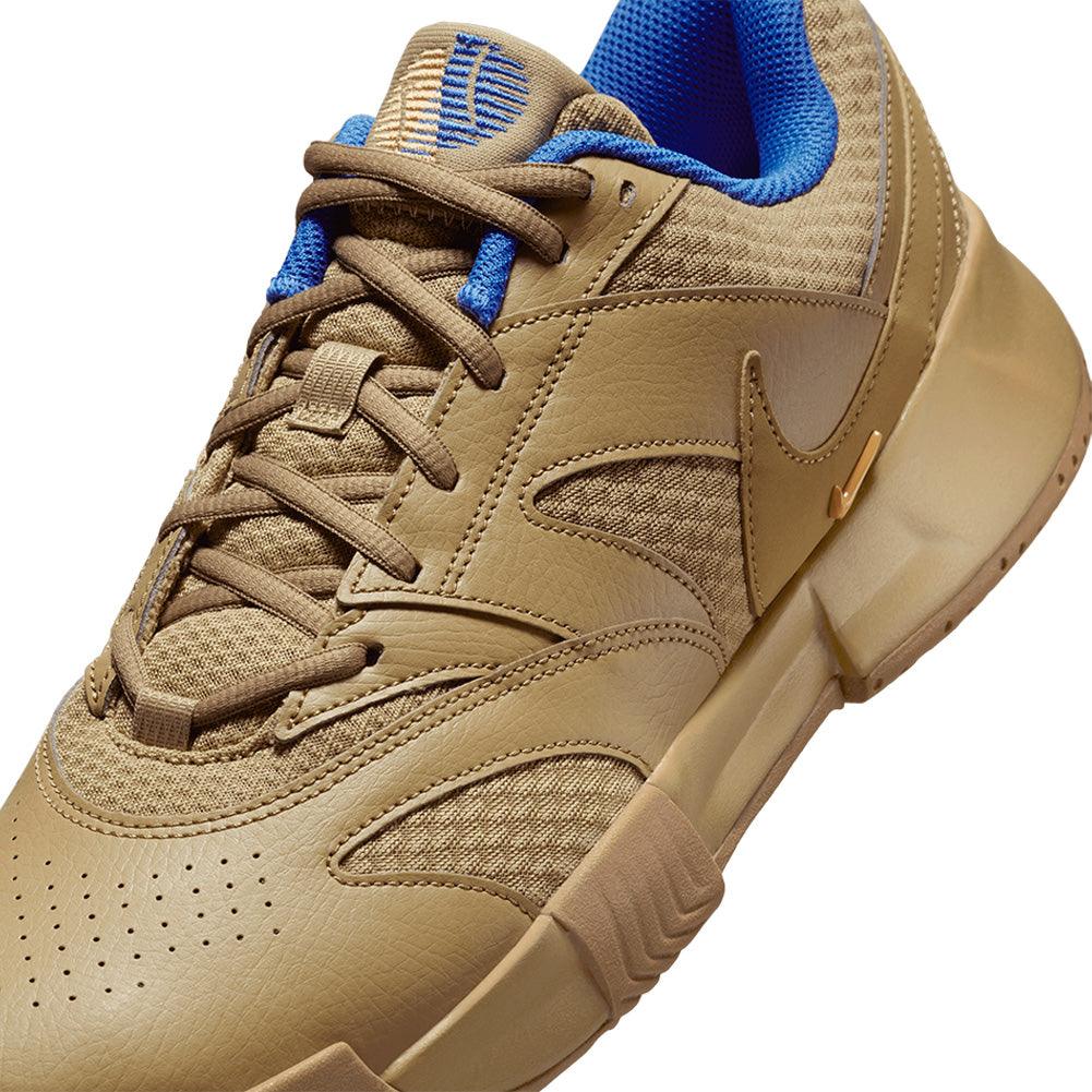 Men`s Court Lite 4 Tennis Shoes Parachute Beige and Copper Moon Footwear Nike