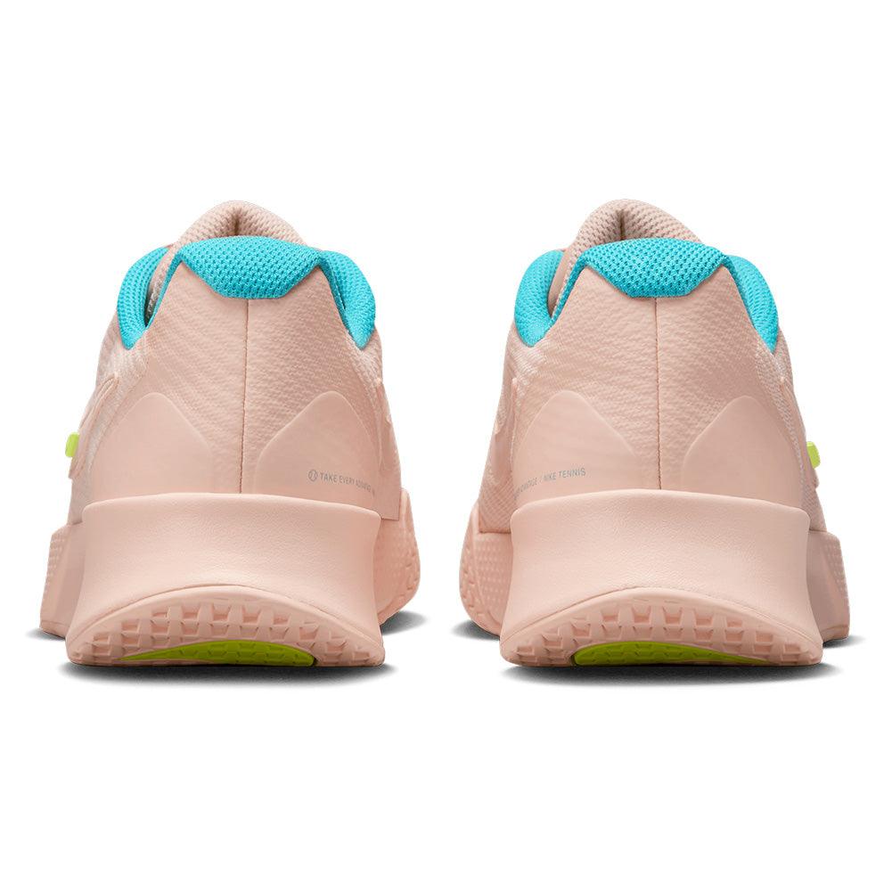 Women`s Vapor Lite 3 Tennis Shoes Washed Coral and Dusty Cactus Footwear Nike