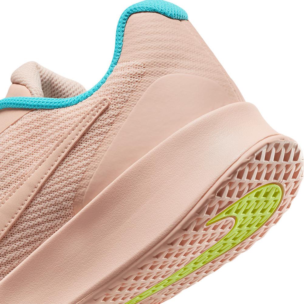 Women`s Vapor Lite 3 Tennis Shoes Washed Coral and Dusty Cactus Footwear Nike