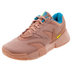 Women`s Court Lite 4 Tennis Shoes Apricot Agate and Dusty Cactus Footwear Nike