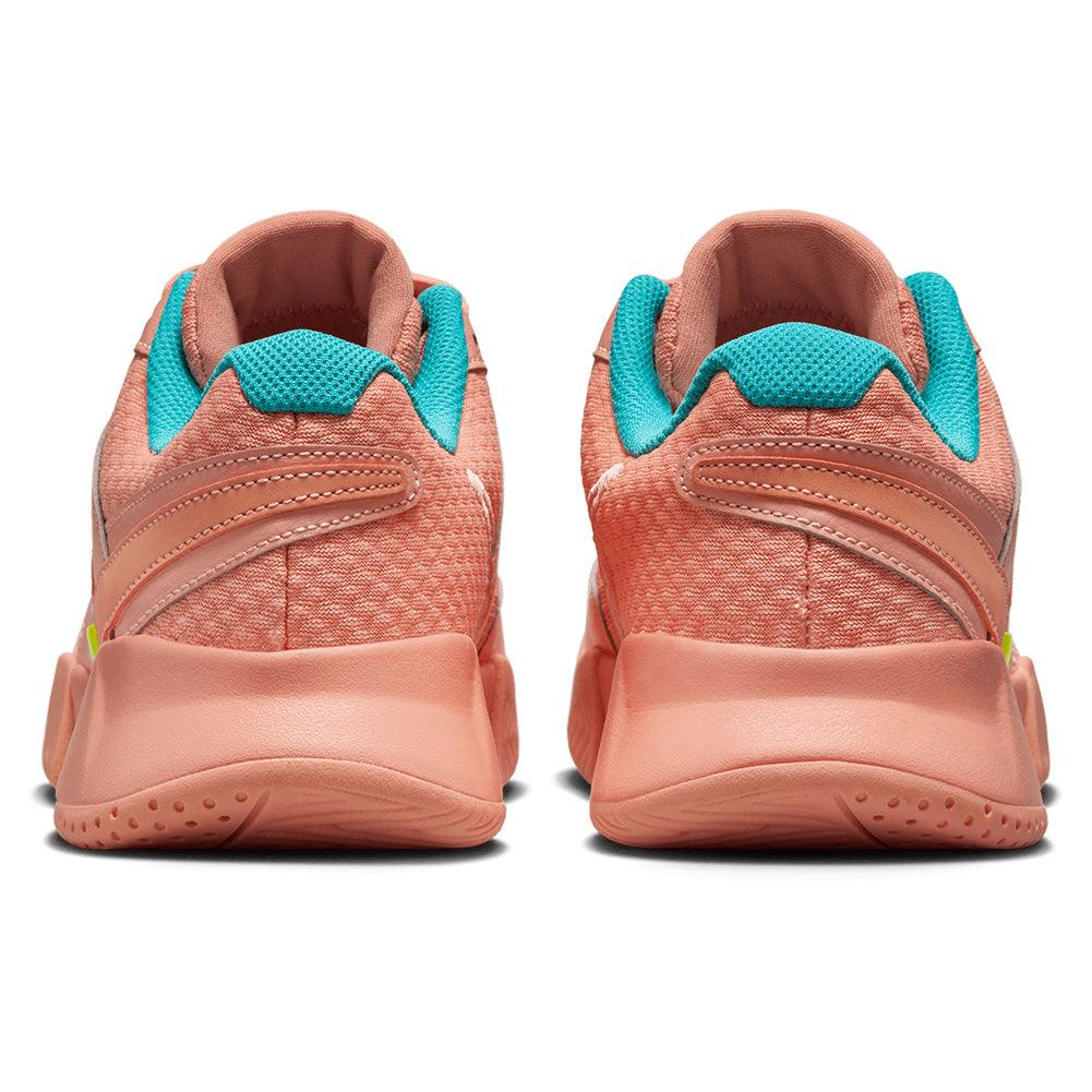 Women`s Court Lite 4 Tennis Shoes Apricot Agate and Dusty Cactus Footwear Nike