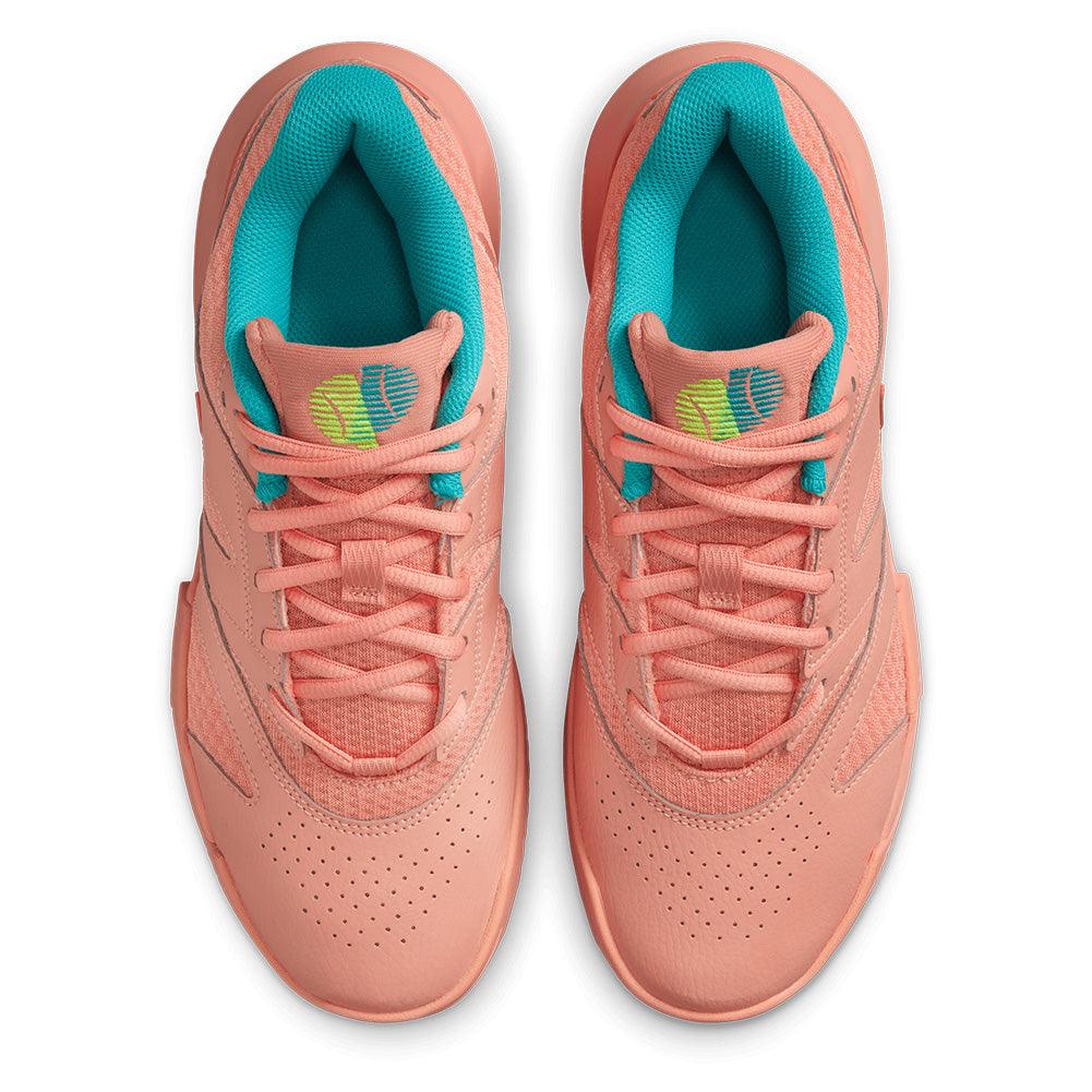 Women`s Court Lite 4 Tennis Shoes Apricot Agate and Dusty Cactus Footwear Nike