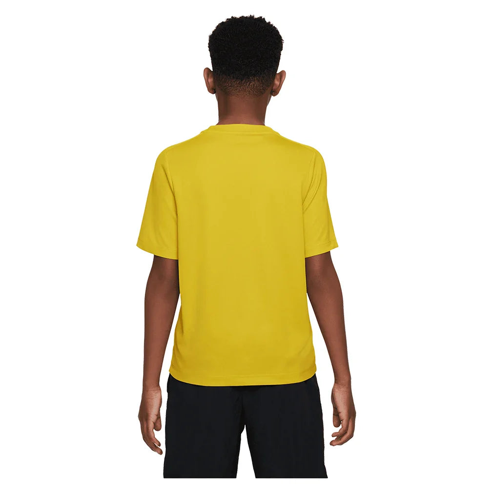 Boys` Multi Dri-FIT Short-Sleeve Training Top Apparel Nike