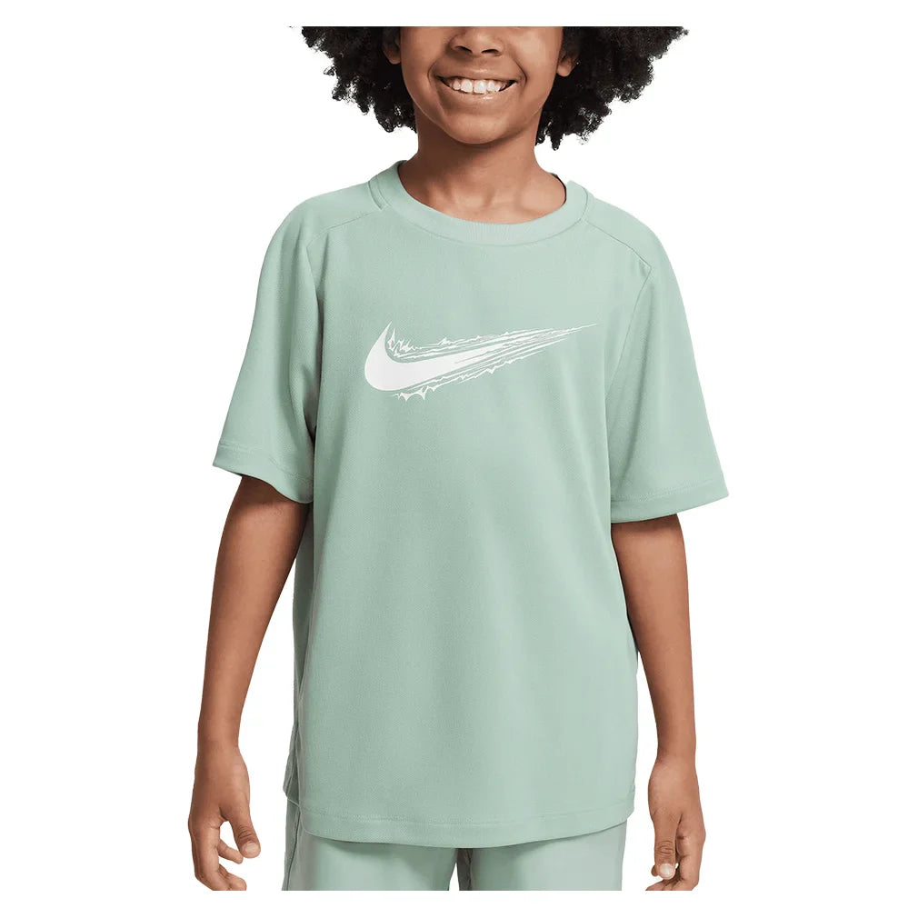 Boys` Dri-FIT Multi Short Sleeve Training Top Apparel Nike