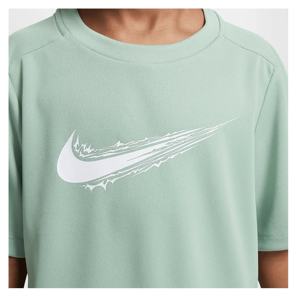 Boys` Dri-FIT Multi Short Sleeve Training Top Apparel Nike
