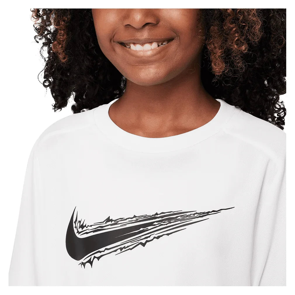 Boys` Dri-FIT Multi Short Sleeve Training Top Apparel Nike