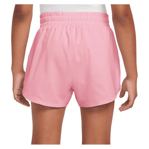 Girls` One Dri-FIT 2-in-1 3 Inch Training Shorts Apparel Nike