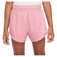 Girls` One Dri-FIT 2-in-1 3 Inch Training Shorts Apparel Nike