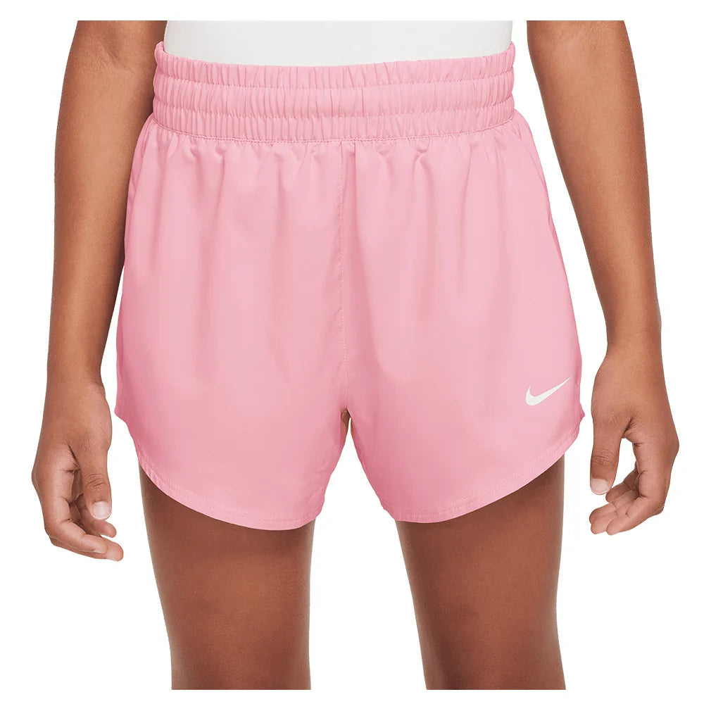 Girls` One Dri-FIT 2-in-1 3 Inch Training Shorts Apparel Nike