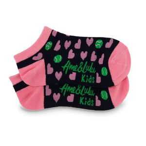 Juniors` Happy Feet Tennis Socks AME AND LULU