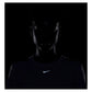 Women`s One Classic Twist Short Sleeve Top Lilac Ice and Black Apparel Nike