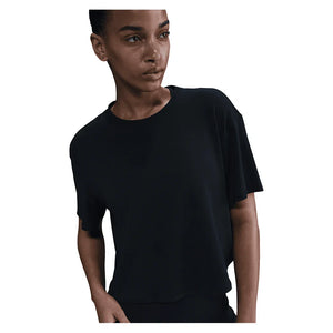 Women`s One Relaxed Dri-FIT Cropped Short Sleeve Top Apparel Nike
