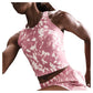 Women`s One Fitted Dri-Fit Printed Tank Top Elemental Pink Apparel Nike