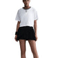 Women`s Dri-Fit Short Sleeve Cropped Tennis Top White Apparel Nike