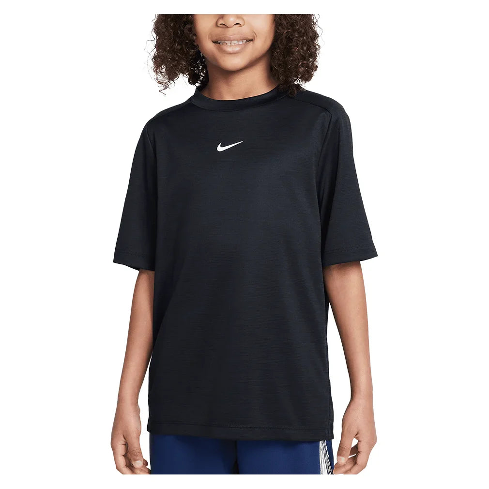 Boys` Multi Dri-FIT Short-Sleeve Training Top Apparel Nike