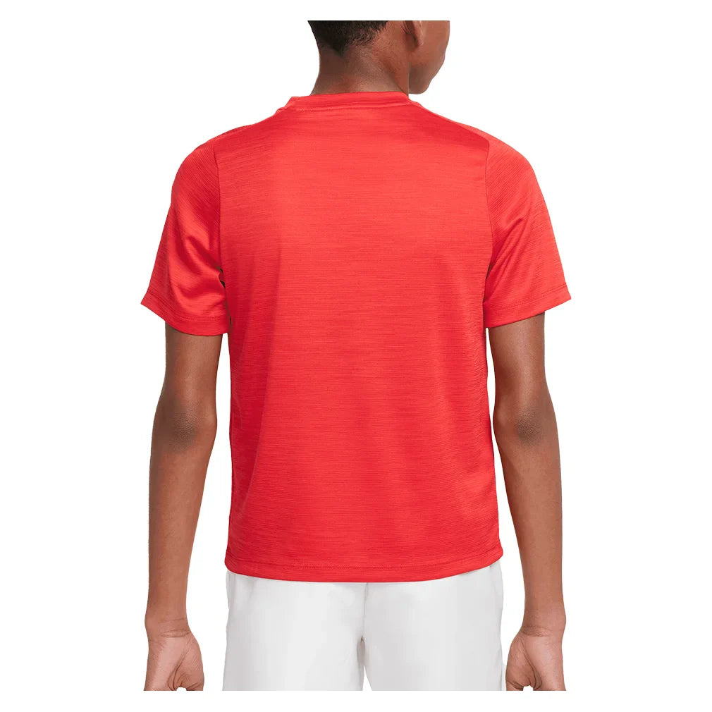 Boys` Multi Dri-FIT Short-Sleeve Training Top Apparel Nike