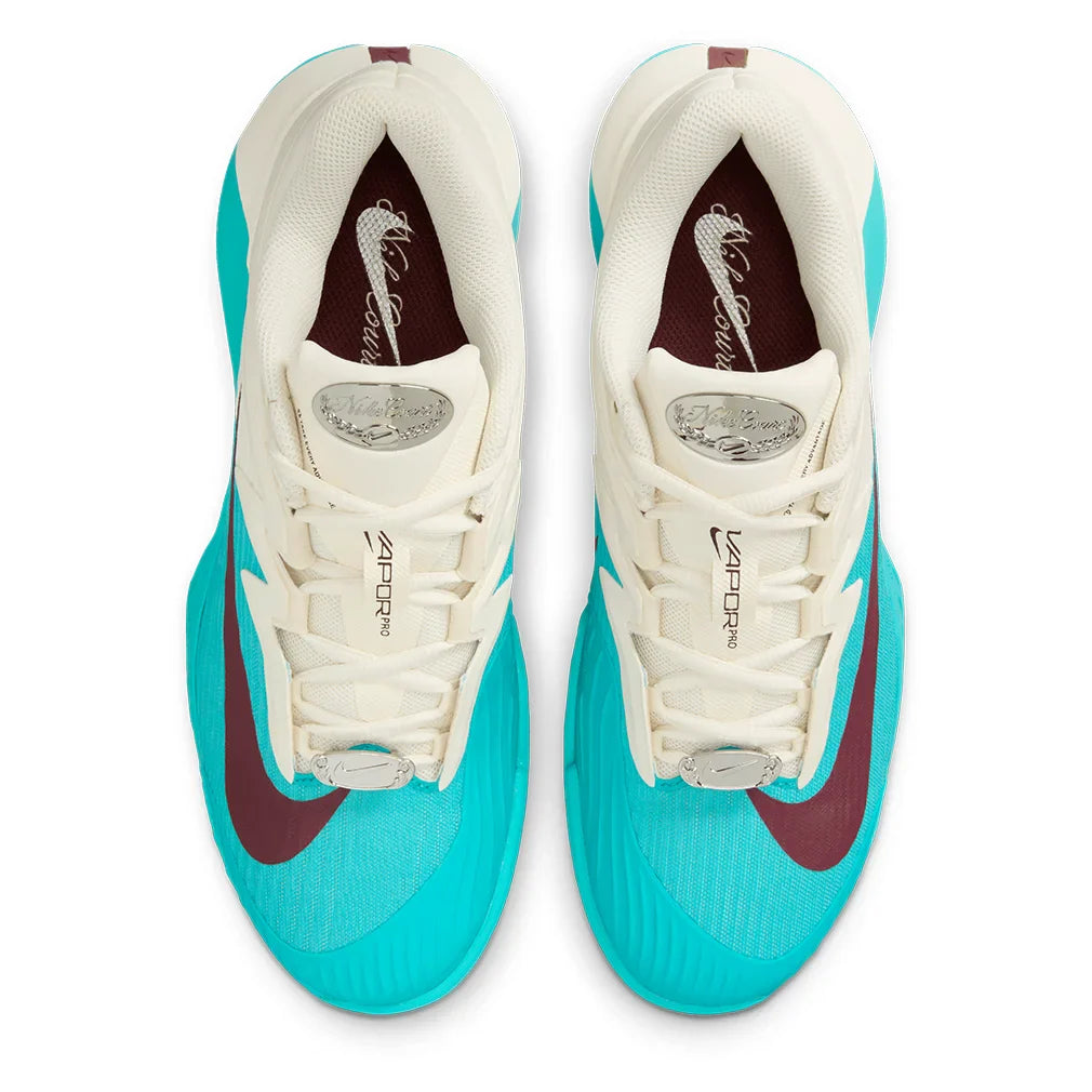 Women`s Vapor Pro 3 PRM Tennis Shoes Dusty Cactus and Dark Team Red Footwear Nike