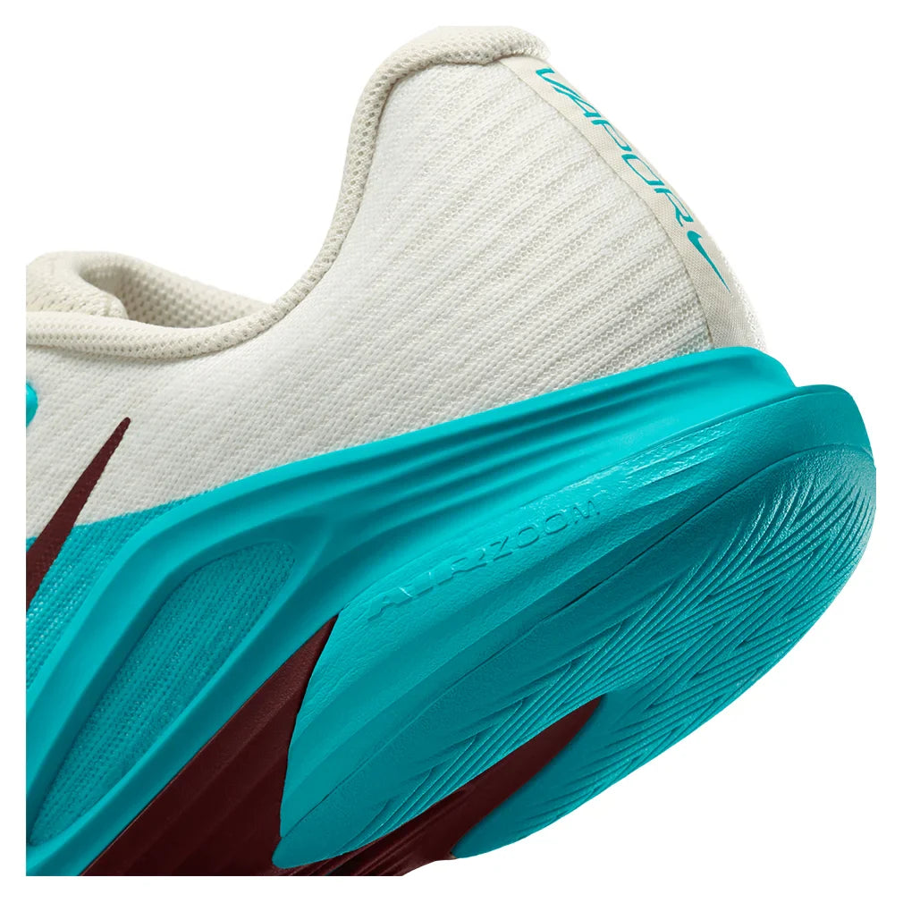 Women`s Vapor 12 PRM Tennis Shoes Dusty Cactus and Dark Team Red Footwear Nike