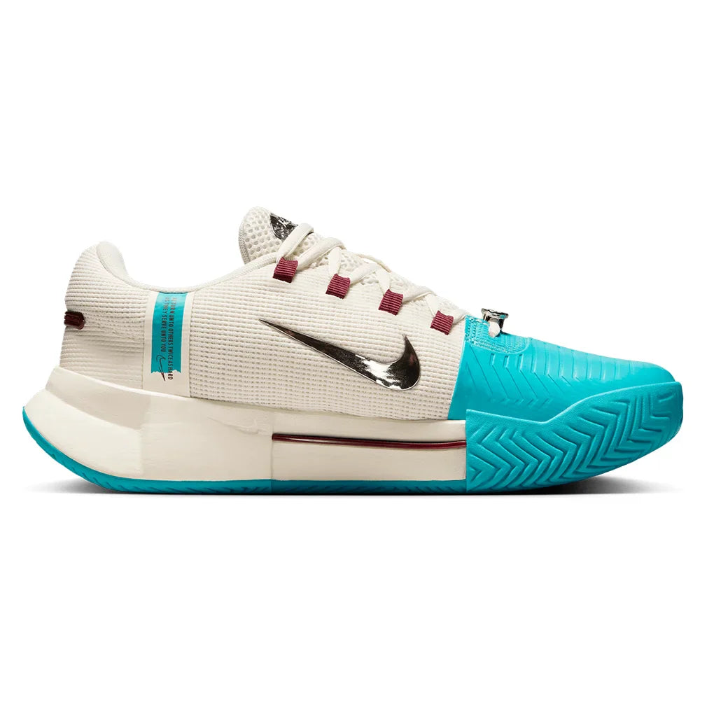 Women`s GP Challenge 1 PRM Tennis Shoes Dusty Cactus and Dark Team Red Footwear Nike