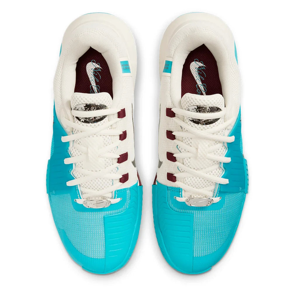 Women`s GP Challenge 1 PRM Tennis Shoes Dusty Cactus and Dark Team Red Footwear Nike