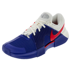 Men`s GP Challenge 1 PRM Tennis Shoes Deep Night and Light Crimson Footwear Nike