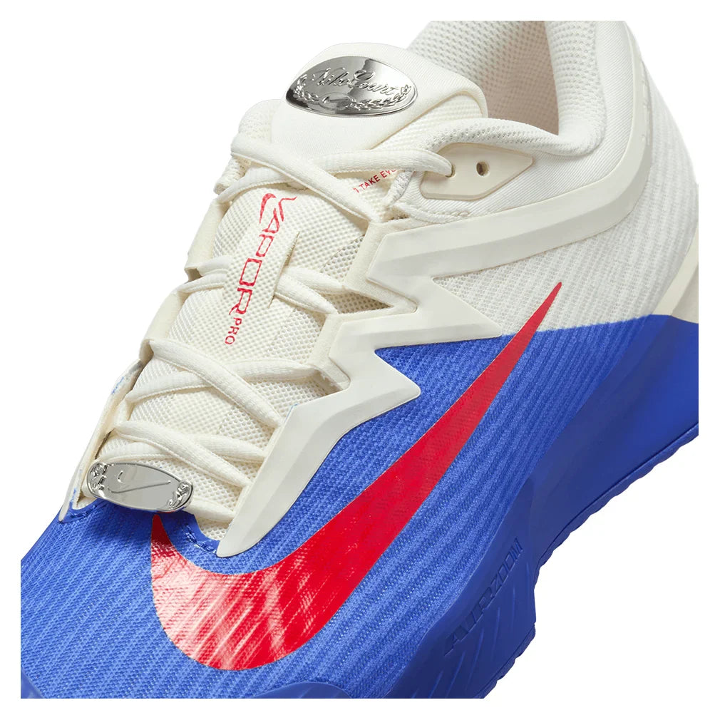 Men`s Vapor Pro 3 PRM Tennis Shoes Deep Night and Light Crimson Footwear Nike