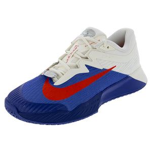 Men`s Vapor Pro 3 PRM Tennis Shoes Deep Night and Light Crimson Footwear Nike
