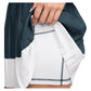 Women`s Court Dri-FIT Advantage Pleated Stripe Tennis Skort Armory Navy and White Apparel Nike