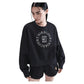 Women`s Court Heritage Phoenix Fleece Oversized Long Sleeve Tennis Crew Black Apparel Nike