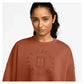 Women`s Court Heritage Phoenix Fleece Oversized Long Sleeve Tennis Crew Apparel Nike