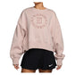 Women's Court Heritage Phoenix Fleece Oversized Long Sleeve Tennis Crew Apparel Nike